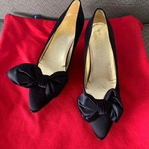 Chanel shoes satin